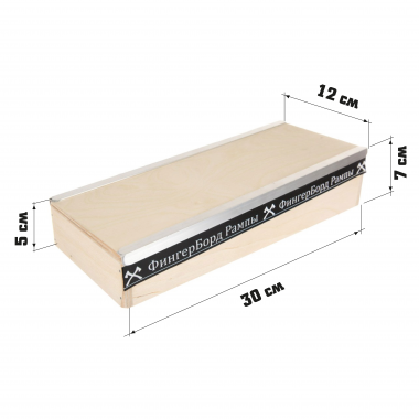 Фигура для фингерпарка Turbo наклонный бокс Фигура для фингерпарка Turbo наклонный бокс