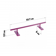 Перила для фингерпарка Turbo низкая круглая