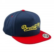 Кепка BroStuff snapbag navy red original logo