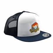 Кепка BroStuff tracker navy white mountains are calling