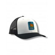 Кепка BroStuff tracker black white black overhead wave