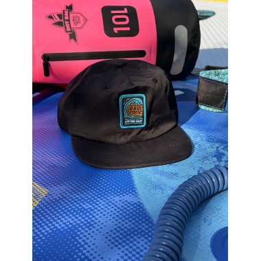 Кепка плавающая для серфинга BroStuff surf overhead wave black Кепка плавающая для серфинга BroStuff surf overhead wave black