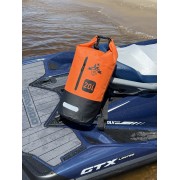 Гермомешок водонепроницаемый BroStuff zip pocket dry bag 20l orange