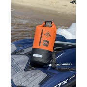 Гермомешок водонепроницаемый BroStuff zip pocket dry bag 20l orange