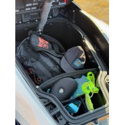 Влагозащищенная сумка-рюкзак BroStuff travel black orange 30l
