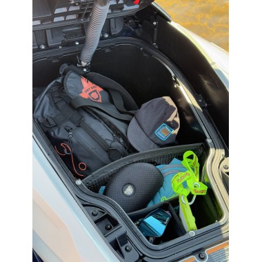 Влагозащищенная сумка-рюкзак BroStuff travel black orange 30l Влагозащищенная сумка-рюкзак BroStuff travel black orange 30l