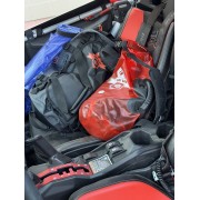 Влагозащищенная сумка-рюкзак BroStuff travel black orange 30l