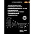Влагозащищенная сумка-рюкзак BroStuff travel black orange 30l Влагозащищенная сумка-рюкзак BroStuff travel black orange 30l