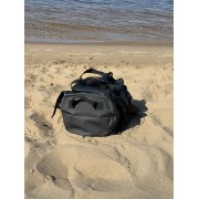 Влагозащищенная сумка-рюкзак BroStuff travel black orange 30l