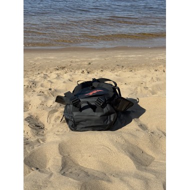 Влагозащищенная сумка-рюкзак BroStuff travel black orange 30l Влагозащищенная сумка-рюкзак BroStuff travel black orange 30l