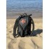 Влагозащищенная сумка-рюкзак BroStuff travel black orange 30l Влагозащищенная сумка-рюкзак BroStuff travel black orange 30l