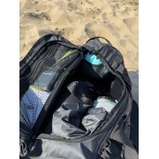 Влагозащищенная сумка-рюкзак BroStuff travel black orange 30l