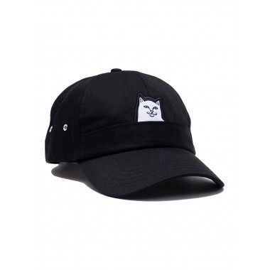 Кепка Ripndip lord nermal 6 panel pocket black Кепка Ripndip lord nermal 6 panel pocket black