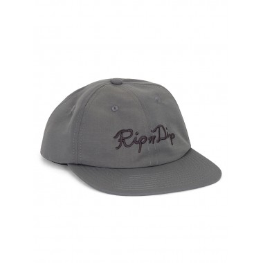 Кепка Ripndip script snapback charcoal Кепка Ripndip script snapback charcoal