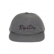Кепка Ripndip script snapback charcoal