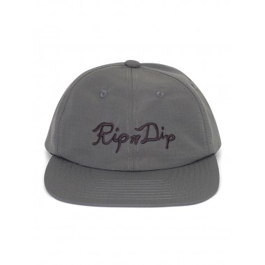 Кепка Ripndip script snapback charcoal Кепка Ripndip script snapback charcoal