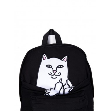 Рюкзак Ripndip lord nermal velcro hands black Рюкзак Ripndip lord nermal velcro hands black