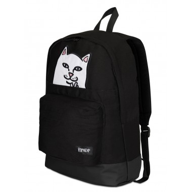 Рюкзак Ripndip lord nermal velcro hands black Рюкзак Ripndip lord nermal velcro hands black