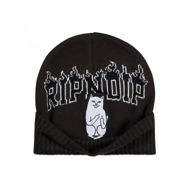 Шапка Ripndip lord nermal fire spirit black Шапка Ripndip lord nermal fire spirit black