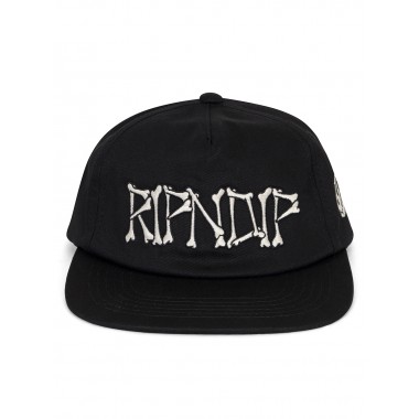 Кепка Ripndip bones snapback black Кепка Ripndip bones snapback black