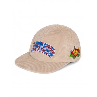 Кепка Ripndip summer friends 6 panel corduroy tan Кепка Ripndip summer friends 6 panel corduroy tan