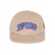Кепка Ripndip summer friends 6 panel corduroy tan