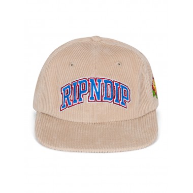 Кепка Ripndip summer friends 6 panel corduroy tan Кепка Ripndip summer friends 6 panel corduroy tan