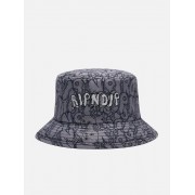 Панама Ripndip bubble booble all over print charcoal heather