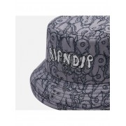 Панама Ripndip bubble booble all over print charcoal heather
