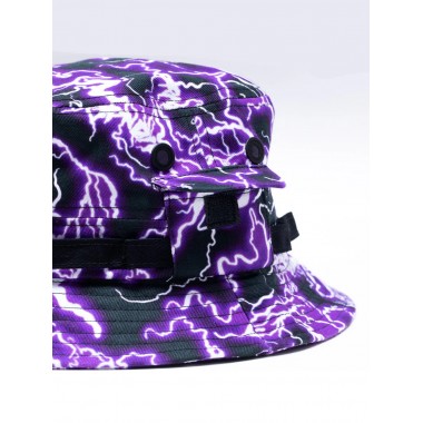 Панама Ripndip nikola boonie hat black/purple Панама Ripndip nikola boonie hat black/purple