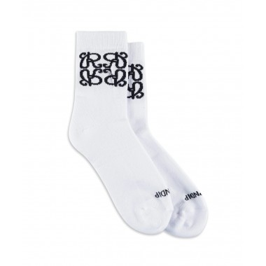 Носки Ripndip ranagram mid white Носки Ripndip ranagram mid white