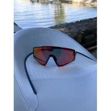 Солнечные очки BroStuff lineup matt black red/hd high contrast polarized Солнечные очки BroStuff lineup matt black red/hd high contrast polarized
