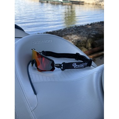 Солнечные очки BroStuff lineup matt black red/hd high contrast polarized Солнечные очки BroStuff lineup matt black red/hd high contrast polarized