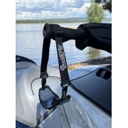 Солнечные очки BroStuff lineup matt black gold/cherry pink/clear