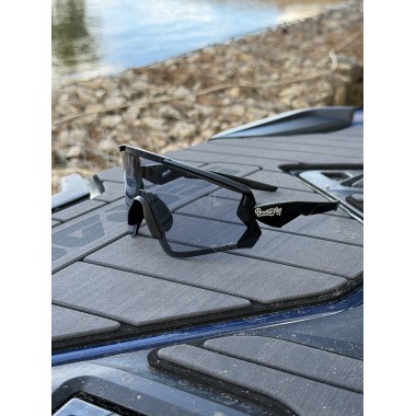 Солнечные очки BroStuff lineup matt black silver/blue photochromic Солнечные очки BroStuff lineup matt black silver/blue photochromic