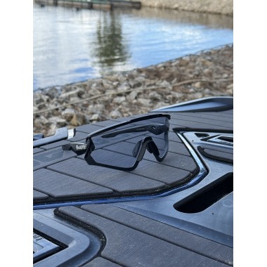 Солнечные очки BroStuff lineup matt black silver/blue photochromic Солнечные очки BroStuff lineup matt black silver/blue photochromic