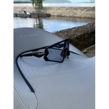 Солнечные очки BroStuff lineup matt black silver/blue photochromic Солнечные очки BroStuff lineup matt black silver/blue photochromic