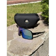 Солнечные очки BroStuff sunshine matt black/grey lens full revo green
