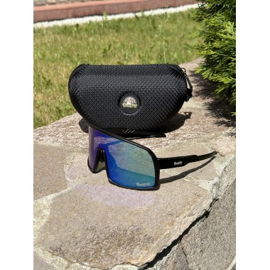Солнечные очки BroStuff sunshine matt black/grey lens full revo green Солнечные очки BroStuff sunshine matt black/grey lens full revo green