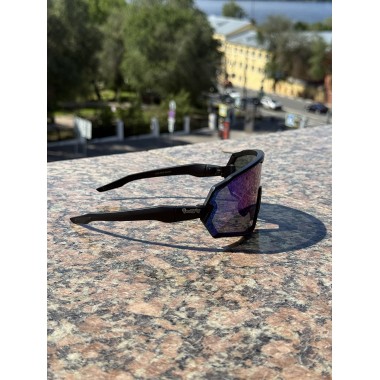 Солнечные очки BroStuff swell matt black/full revo green Солнечные очки BroStuff swell matt black/full revo green