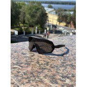 Солнечные очки BroStuff swell matt black/full revo green
