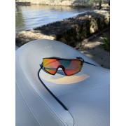 Солнечные очки BroStuff swell matt black red/black/clear