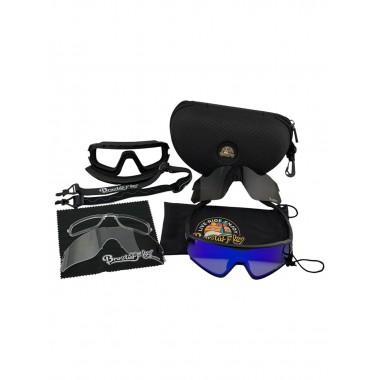 Солнечные очки BroStuff swell matt black green/black/clear Солнечные очки BroStuff swell matt black green/black/clear