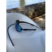 Солнечные очки BroStuff swell matt black ice blue/hd high contrast polarized