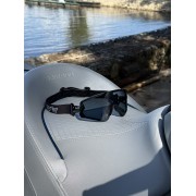 Солнечные очки BroStuff swell matt black ice blue/hd high contrast polarized