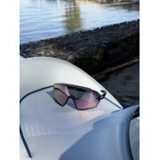 Солнечные очки BroStuff swell matt cherry pink/silver