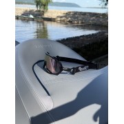 Солнечные очки BroStuff swell matt cherry pink/silver