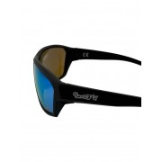 Солнечные очки плавающие BroStuff pipeline matt black/ice blue
