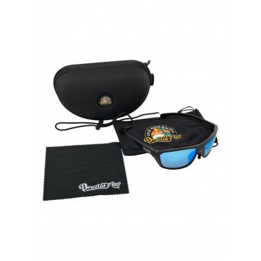 Солнечные очки плавающие BroStuff pipeline matt black/ice blue Солнечные очки плавающие BroStuff pipeline matt black/ice blue