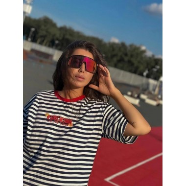 Солнечные очки BroStuff sunshine matt black/red lens Солнечные очки BroStuff sunshine matt black/red lens